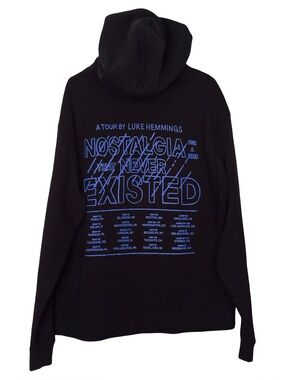 Luke Hemmings Solo Tour Nostalgia Hoodie L Web Exclusive RARE 5SOS